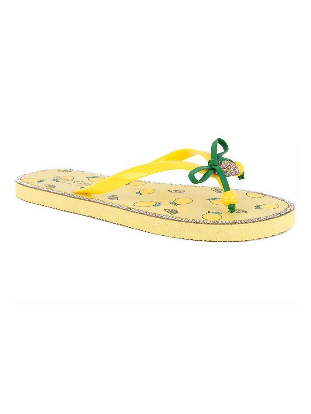 Juicy Couture Women's Slurpy Fruity Flip Flops 10